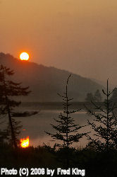 Sunset, Spruce Knob Lake