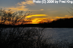 Sunset on Lake Habeeb, Rocky Gap State Park, MD