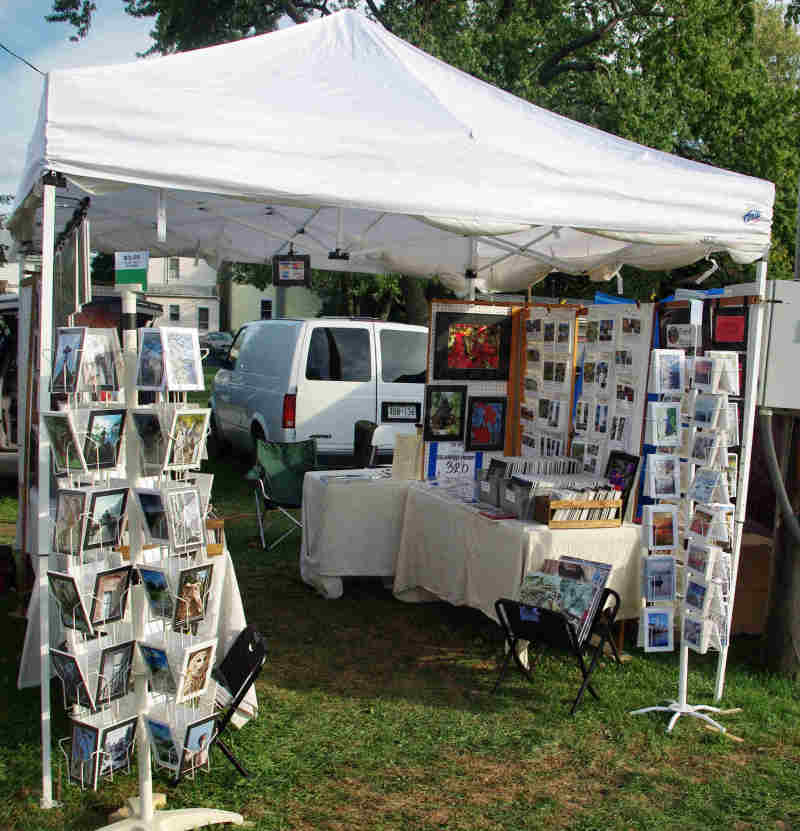 Booth, 2009 Catoctin Colorfest